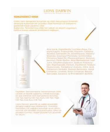 LIONS DARWIN Lionsdarwin Moisturizing Cream - Buy Online on GoSupps.com
