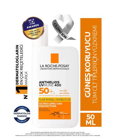 La Roche Posay Anthelios UVmune Fluid Sun Cream Spf50 50ml