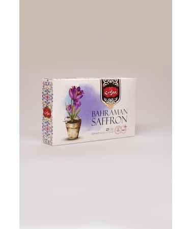 Bahraman Saffron Bahraman Saffron Super Ball Negin Saffron (25gr) Copper Boxed 0 Organic Premium Quality Iranian Saffron.