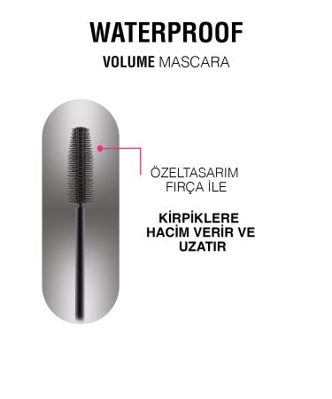 Lollis Waterproof Volume Mascara / Waterproof Mascara / Waterproof Mascara - Buy Online on GoSupps.com