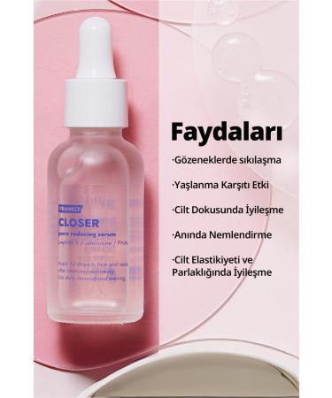 FRANKLY 9 Peptide Pore Firming and Anti-Aging Closer Serum 30ml - Buy Online on GoSupps.com