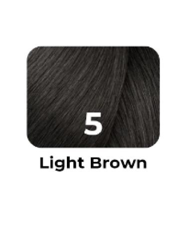 INOA Ammonia-Free Glycerin Hair Dye 5.0 Light Brown 60 gr. ECBeauty.X109