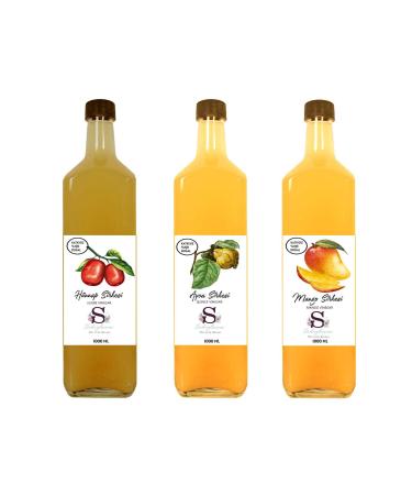 S heylaana Natural Jujube Quince and Mango Vinegar 1000 Ml