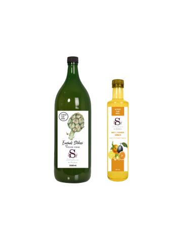 Suheylaana Natural Artichoke Vinegar 2000 Ml - Natural Vitamin C Vinegar 500 Ml