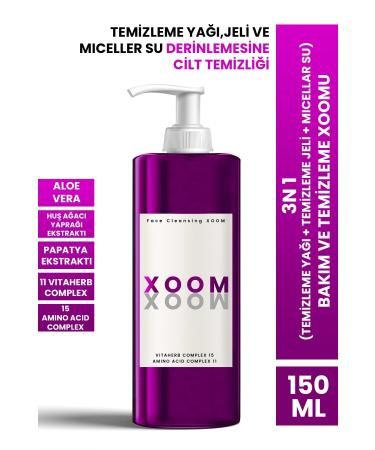 PROCSIN Xoom 3 in 1 (Cleansing Oil + Cleansing Gel + Micellar Water) Care and Cleaning Xoom 150 ML