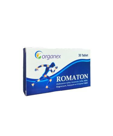 Organex Romaton Glucosamine Chondroitin MSM 30 Tablets