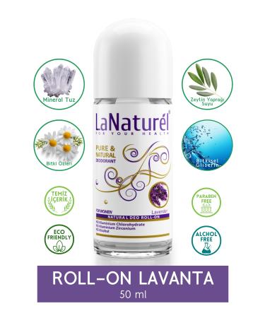 LaNaturel Deo Roll On Lavender Women 50 ml - Buy Online on GoSupps.com