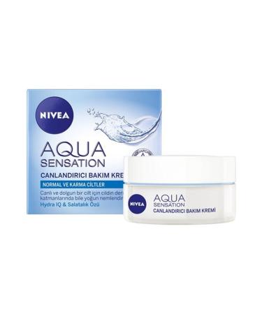NIVEA Aqua Sensation Revitalizing Face Care Cream 50 Ml