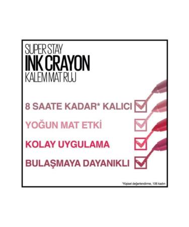 Maybelline New York Super Stay Ink Crayon 20 Enjoy The View Lipstick - Buy Online on GoSupps.com