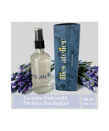 Lilies Atelier Lavender Water Hydrosol Pure Natural Steam Distilled Cleansing Toner Skin Care