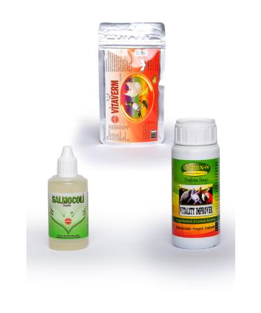 VERMX TR 3 Mix Set-Chicken Chick Partridge CRD Eye Closure Wheezing Sneezing Weakness Vitamin Medicine