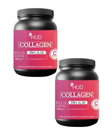 Hud Collagen Plus Powder 300 Gr - Powder Collagen 2 Pieces - Buy Online on GoSupps.com