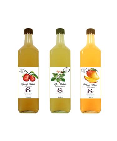 S heylaana Natural Jujube Hawthorn and Mango Vinegar 1000 ml