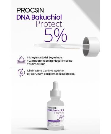 PROCSIN Dna - Bakuchiol Anti-Wrinkle and Anti-Fine Line Firming Serum 30 ml - Buy Online on GoSupps.com