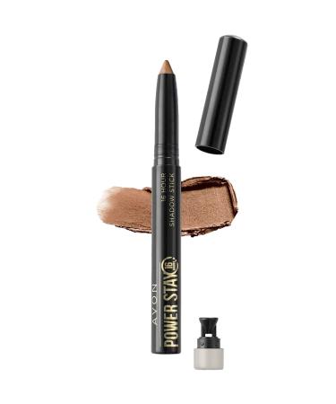 Avon Power Stay Shadow Stick Pencil Eyeshadow - Bronze Sugar 2 Pack + Lovider Pocket Mirror Gift - Buy Online on GoSupps.com