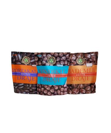 Coffee World Orange Hazelnut Almond Dragee 60+60+60 180 GR