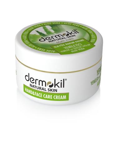 Dermokil Natural Hand and Face Care Cream Aloe Vera 300 Ml