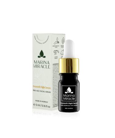 Marina Miracle Anti-aging Amaranth Night Serum- 5 ml Small bottle