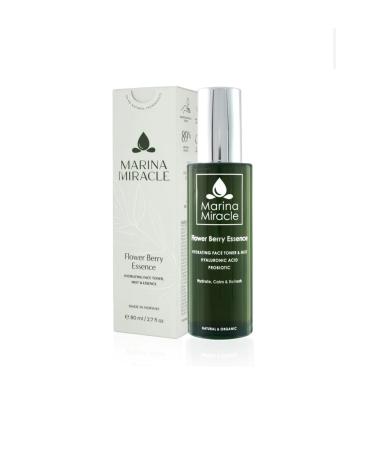 Marina Miracle Face Toner and Mist - Flower Berry Essence - 80 ml