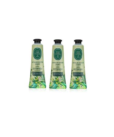 Ey p Sabri Tuncer Ayval k Olive Blossom Natural Olive Oil Hand and Body Cream 50 ml x 3 pieces