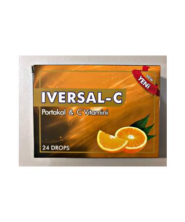 Slim Pastille IVERSAL-C PASTILLE ORANGE AND VITAMIN C 4 PIECES