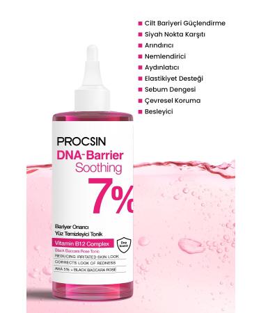 PROCSIN DNA-Barrier Soothing Skin Barrier Repair Strengthening Facial Cleanser Toner - Buy Online on GoSupps.com