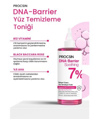 PROCSIN DNA-Barrier Soothing Skin Barrier Repair Strengthening Facial Cleanser Toner - Buy Online on GoSupps.com