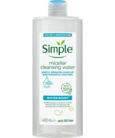 Simple Micellar Water Simple Micellar Cleansing Water Pentavitin&Prebiotic 400 ml (871090871