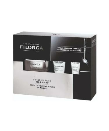 Filorga 5xp Time Filler Night Time Filler Intensive Anti-Wrinkle Care Set 3 Cream