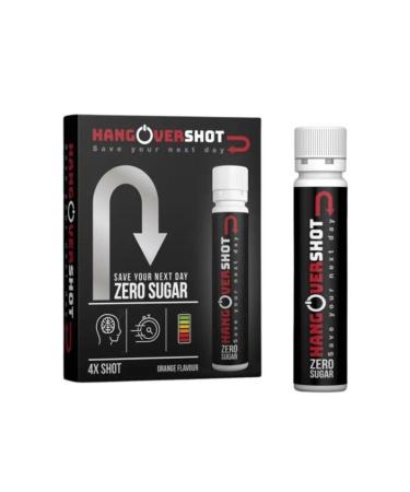 HANGOVERSHOT Zero Sugar Save Your Next Day 4*25