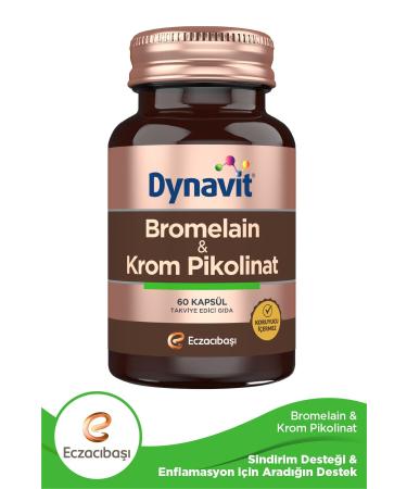 Dynavit Bromelain & Chromium Picolinate 60 Capsules