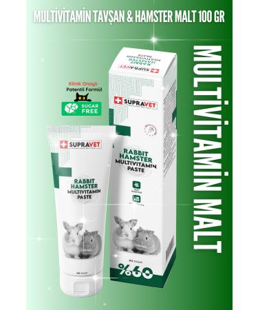 Supravet Multi Vitamin Malt Paste for Hamsters 100 GR