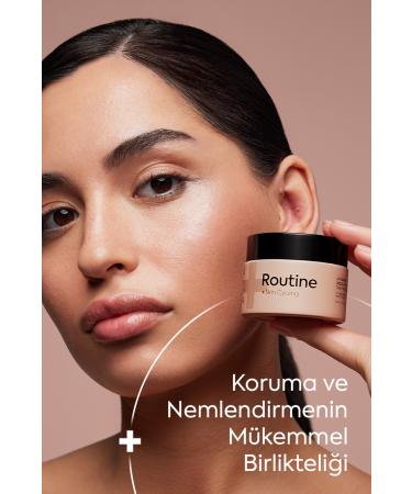 Routine+ Sunscreen Cream | Anti-Wrinkle Spf50 Niacinamide Moisturizing Cream - Buy Online on GoSupps.com