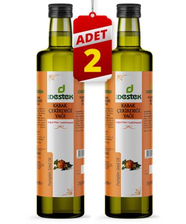 Support Pumpkin Seed Oil 250 Ml (2 Pieces)