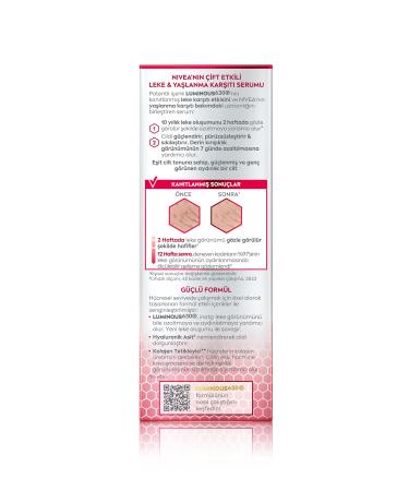 NIVEA LUMINOUS630 ANTI-STAIN AND ANTI-AGING SERUM 30 ml ACID AND COLLAGEN TRIGGER BRIGHTT541 - Buy Online on GoSupps.com