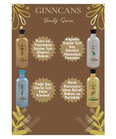 Ginncans Hair Shampoo & Beauty For Dyed Hair 750ml - Buy Online on GoSupps.com