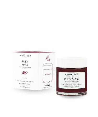 Mesoance Ruby Pore Mask Ruby Mask Pore Tightening and Repairing Glycolic Acid Mask - 100 ml