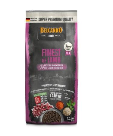 BELCANDO Finest Gf Lamb 12.5 Kg Enriched Grain-Free Lamb Meat Dog Dry Food 12.5 Kg