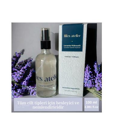 Lilies Atelier Lavender Water Hydrosol Pure Natural Steam Distilled Cleansing Toner Skin Care - Buy Online on GoSupps.com