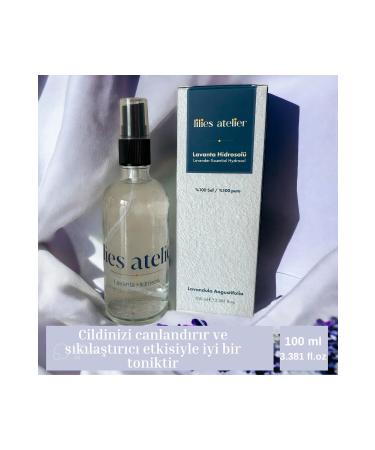 Lilies Atelier Lavender Water Hydrosol Pure Natural Steam Distilled Cleansing Toner Skin Care - Buy Online on GoSupps.com