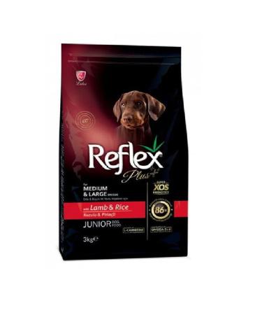 Reflex Plus Junior Lamb and Rice Medium and Large Breed Puppy Food 3 KG