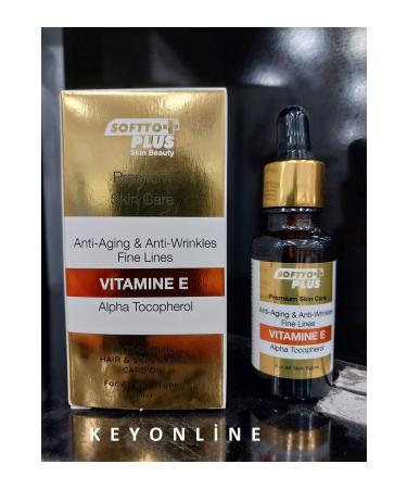 Softto Plus Premium Skin Care Anti-aging & Anti-wrinkles Fine Lines Vitamine Alpha Tocopherol Care Oil 200 Ml