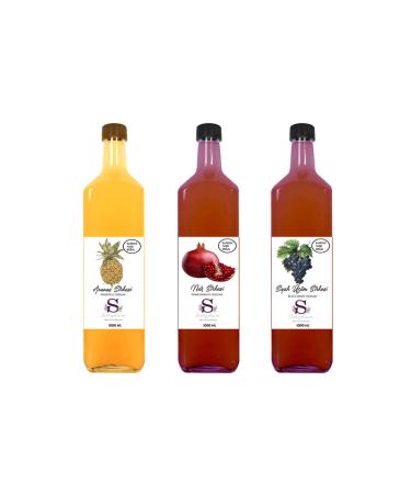 S heylaana Natural Pineapple Pomegranate and Grape Vinegar 1000 ml