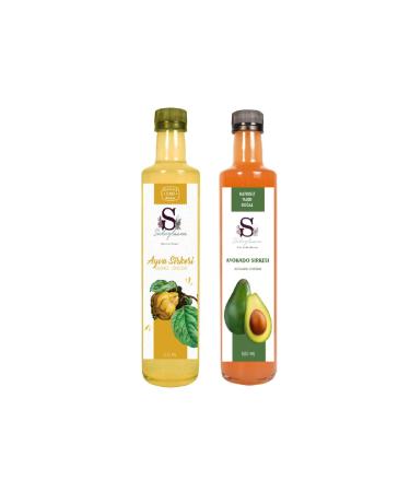 S heylaana Natural Quince Vinegar 500 Ml - Natural Avocado Vinegar 500 Ml