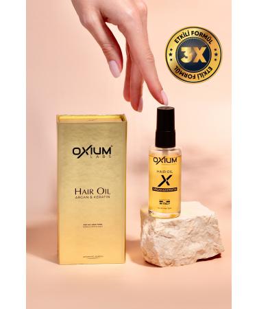 oxium Moss Prime 3 Times More Effective Argan & Keratin Hair Serum - Buy Online on GoSupps.com