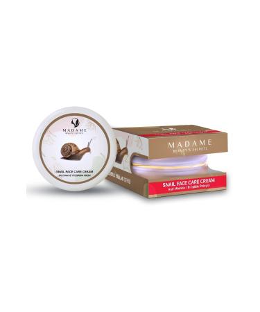 Madame Beauty Natural Moisturizing and Anti-Aging Snail Face Care Cream 150 ml