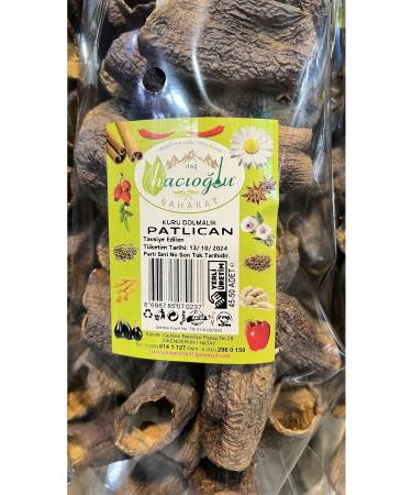 Hac o lu Spice Hatay Local Stuffed Dried Eggplant 45/50 Pieces