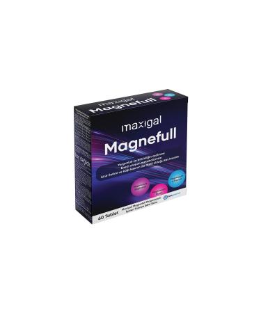 Maxigal Magnefull Magnesium 60 Tablets - Buy Online on GoSupps.com