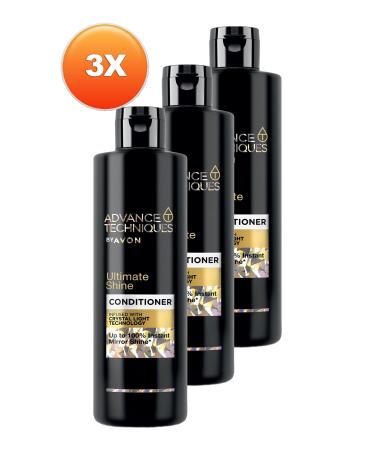 Avon Advance Techniques Shine Conditioner 250 Ml. Triple Set - Buy Online on GoSupps.com