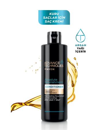 Avon Advance Techniques Nourishing Conditioner with Argan Oil 250 Ml. Duo Set - Buy Online on GoSupps.com